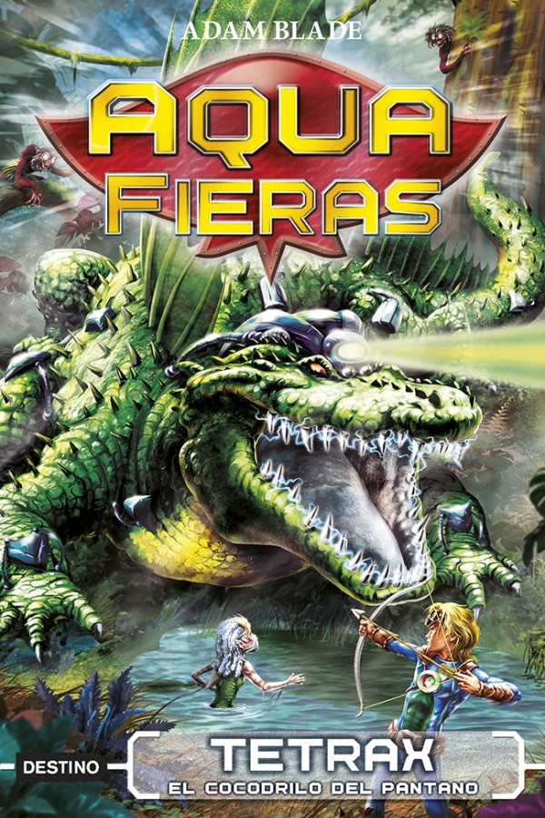 Tetrax, el cocodrilo del pantano