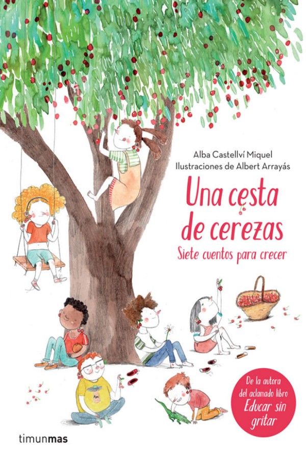 Una cesta de cerezas