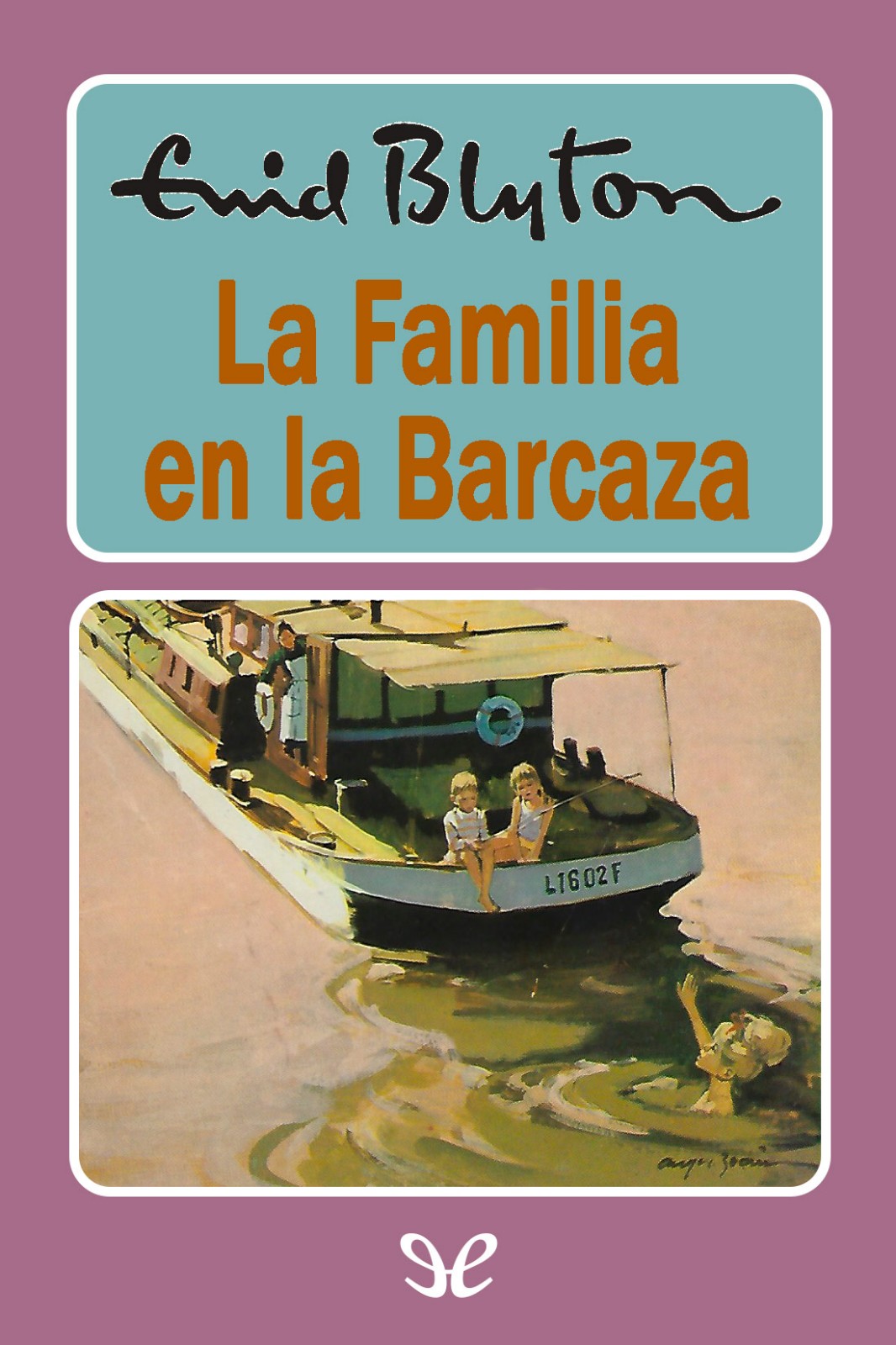 La familia en la barcaza