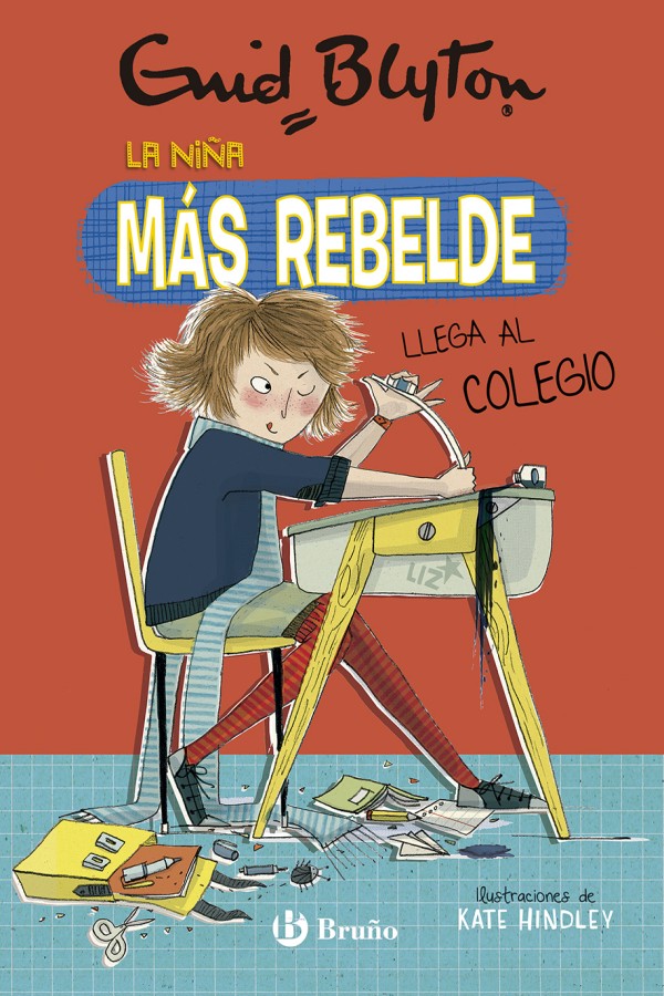 La niña más rebelde llega al colegio
