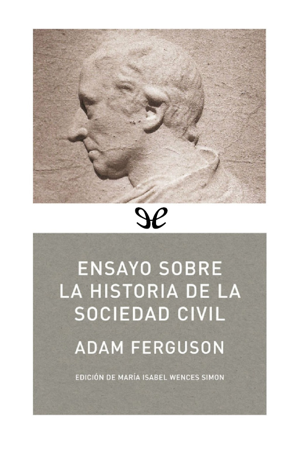 Ensayo sobre la historia de la sociedad civil