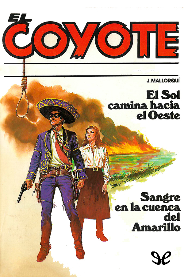 El sol camina hacia el Oeste & Sangre en la cuenca del Amarillo