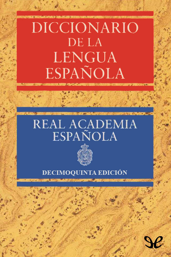 Diccionario de la lengua española (15.ª edición)