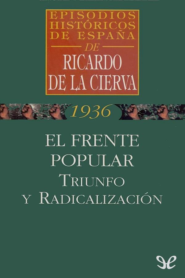 El Frente Popular: triunfo y radicalización