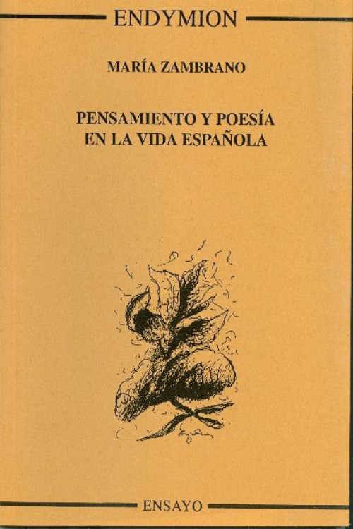 Pensamiento y poesía en la vida española