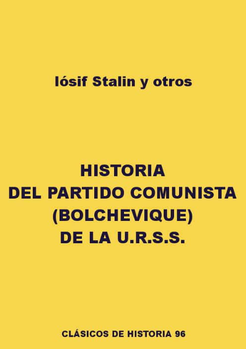 Historia del Partido Comunista (bolchevique) de la U.R.S.S.