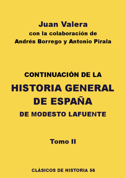 Continuación Historia General de España de M. Lafuente II
