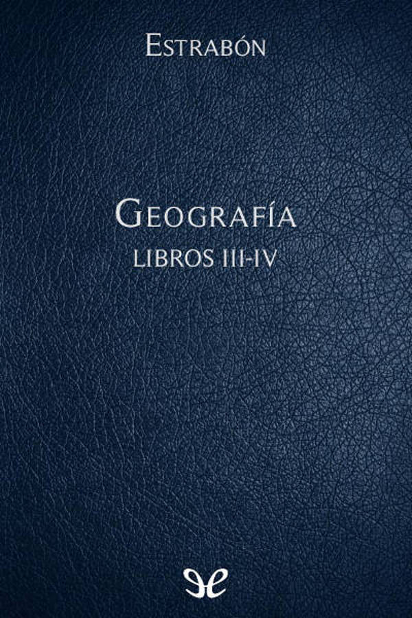 Geografia Libros III - IV