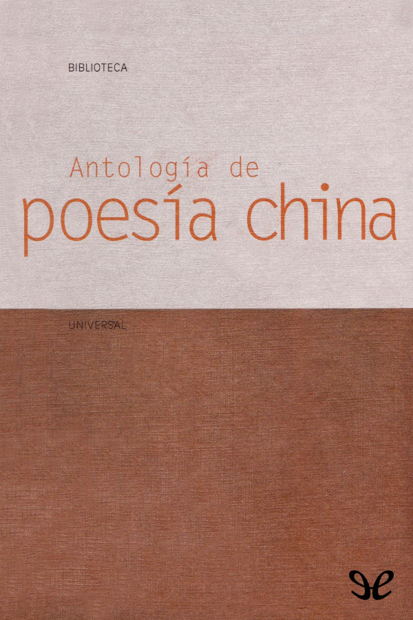 Antología de poesía china
