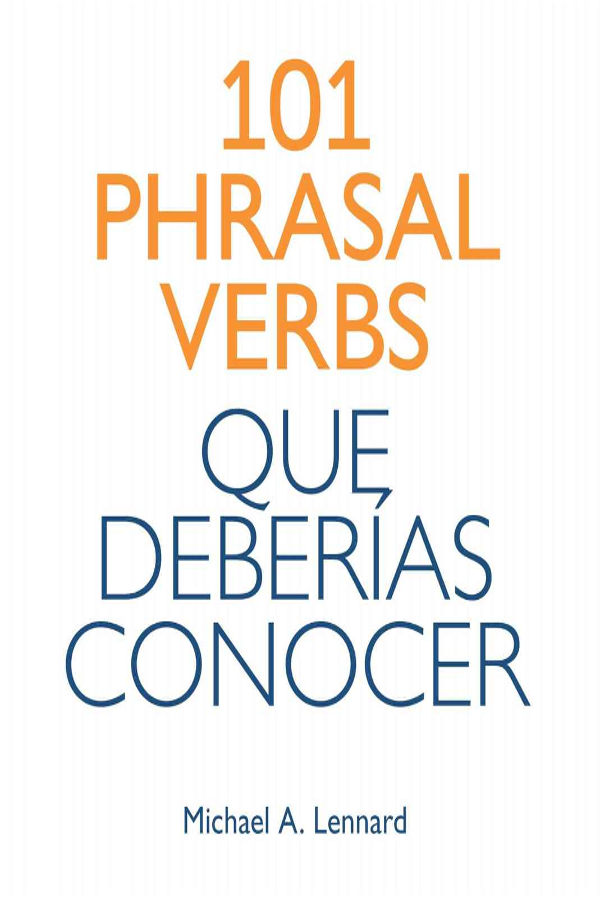101 phrasal verbs que deberías conocer