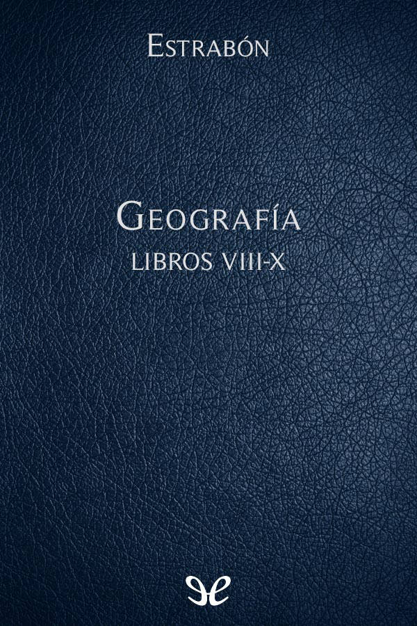 Geografía Libros VIII-X